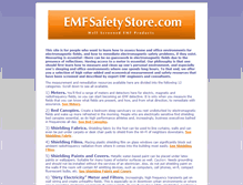 Tablet Screenshot of emfsafetystore.com